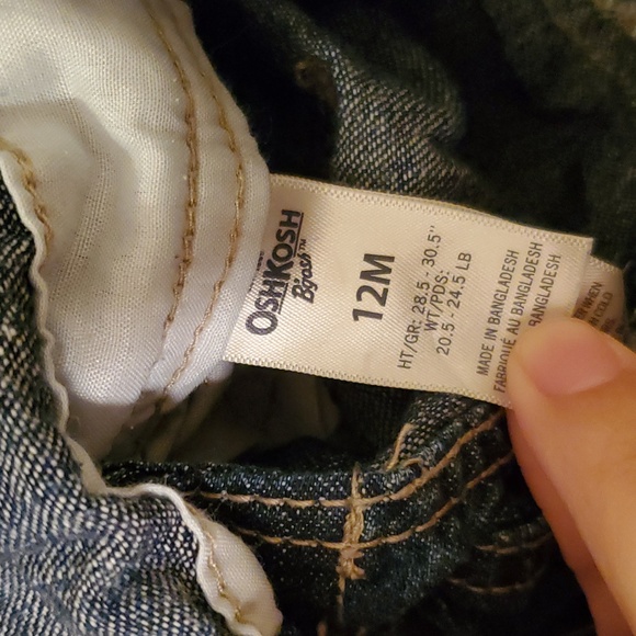 OshKosh baby denim overwall - Picture 4 of 4